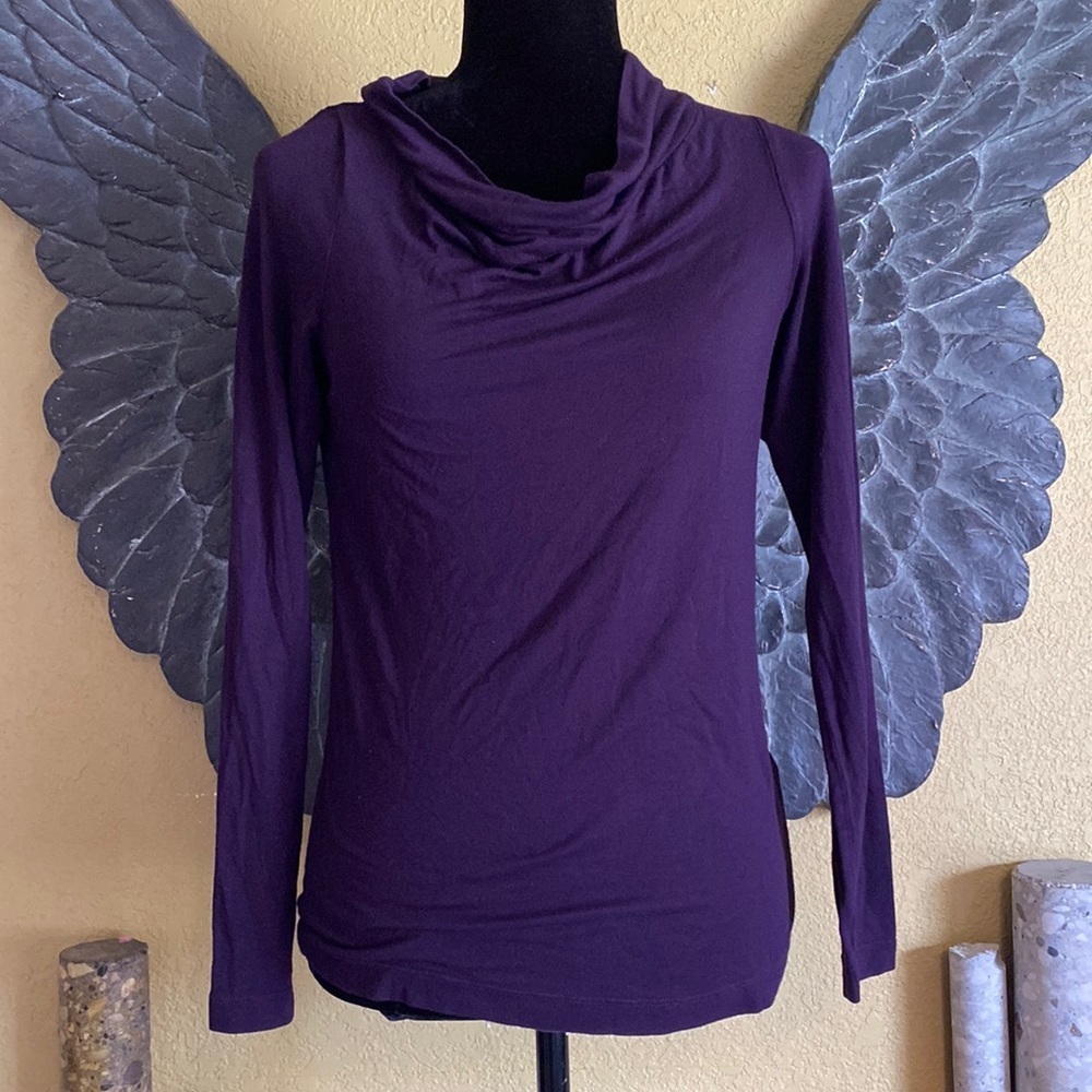Jacob Cowl Neck Long-sleeve shirt top